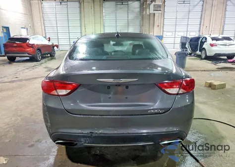 2015 Chrysler 200 C from USA, damaged, VIN 1C3CCCCG4FN525920